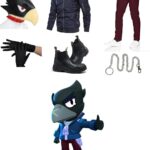 Crow Brawl Stars DIY Costume Guide