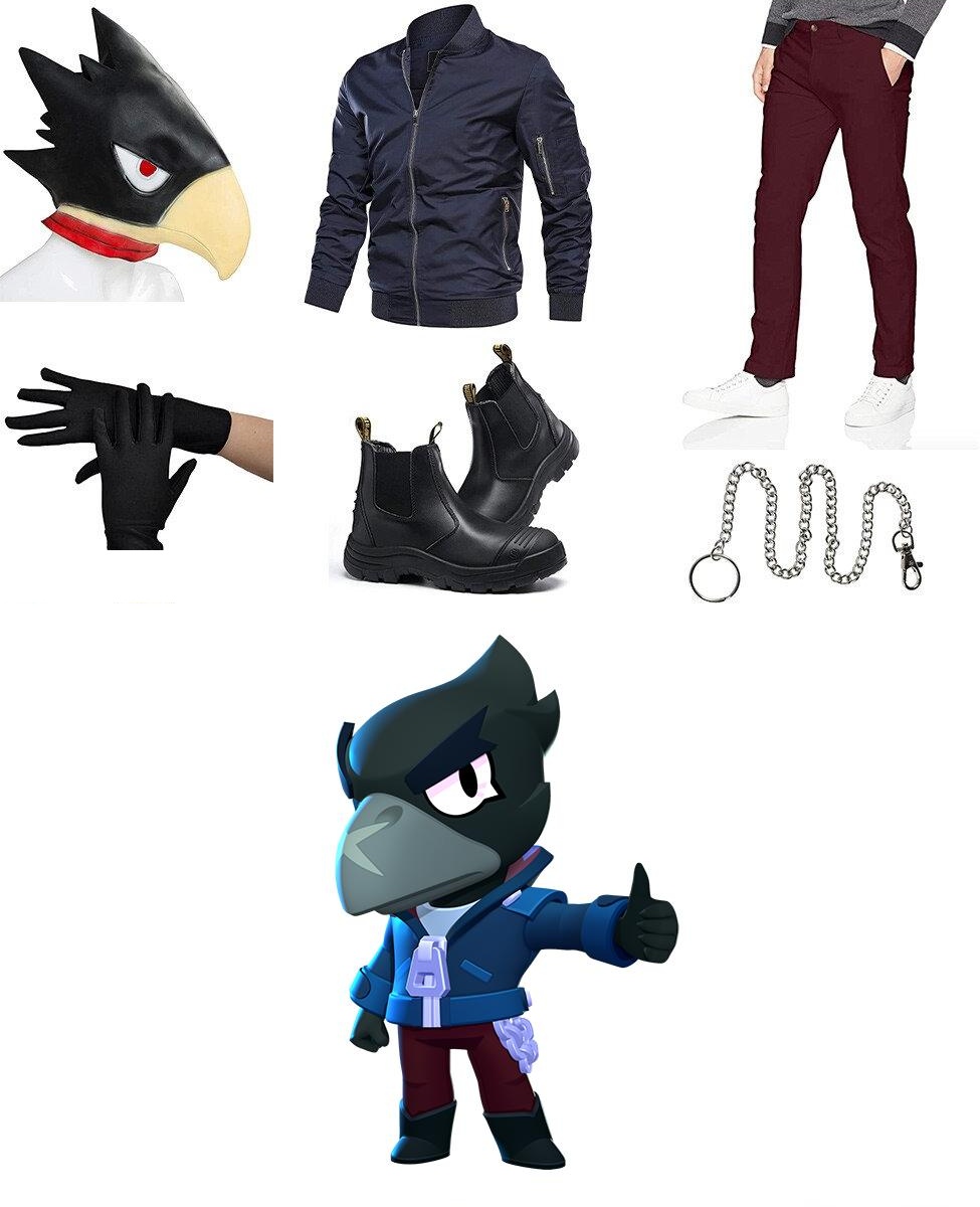 Crow Brawl Stars DIY Costume Guide