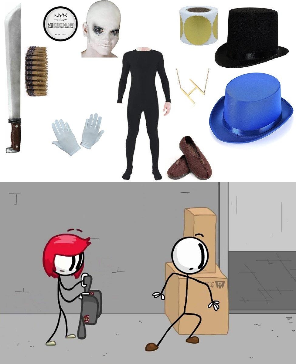 Henry Stickmin DIY Costume Guide Henry Stickmin DIY Costume Guide