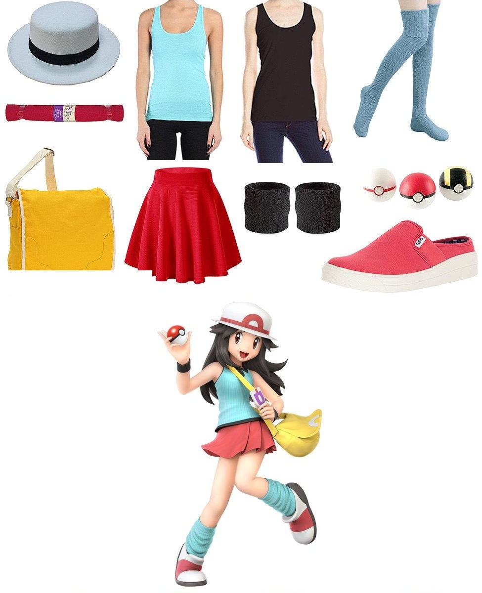 Leaf Pokémon Trainer Cosplay Costume Guide Leaf Pokémon Trainer Cosplay Costume Guide