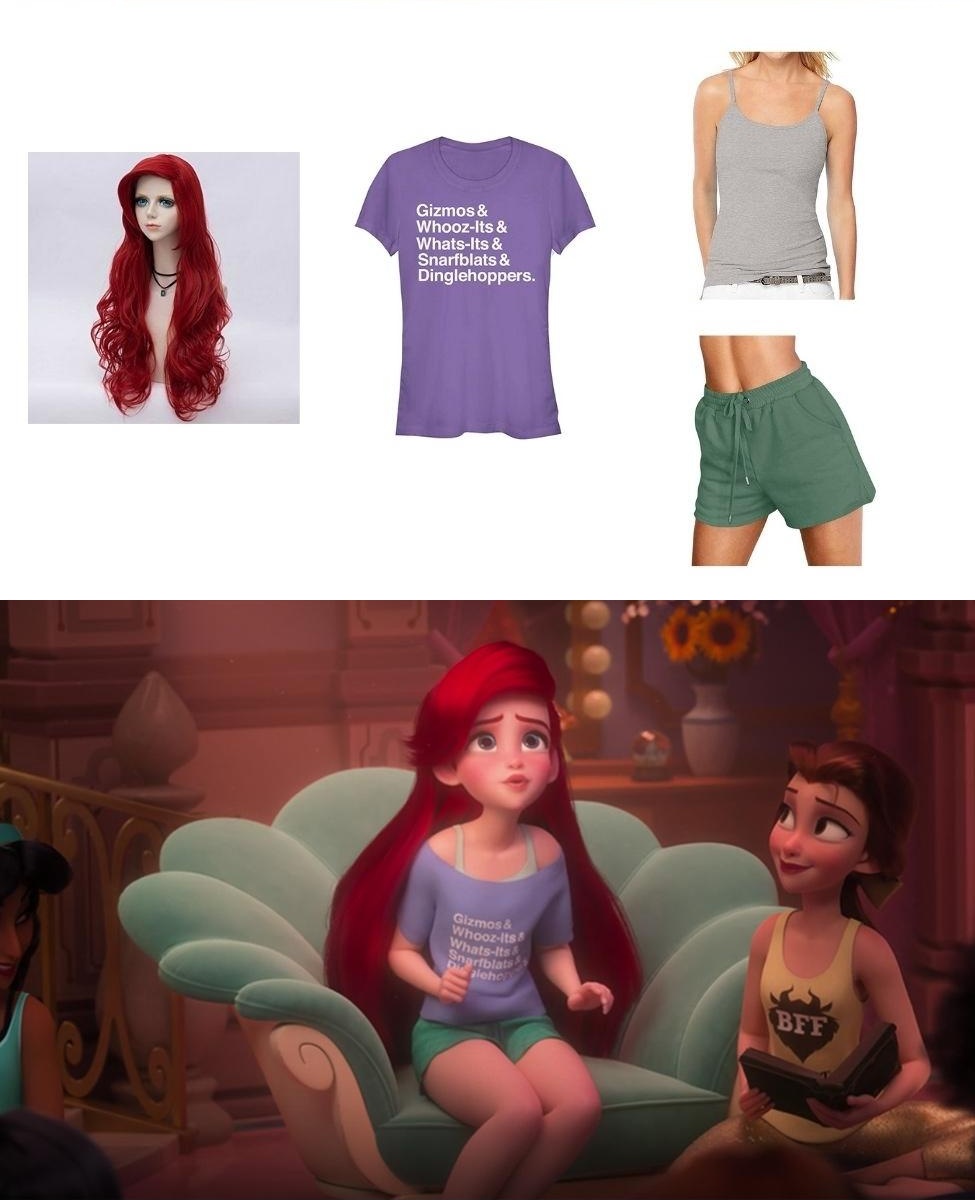 Ariel Wreck-It Ralph 2 Costume Guide Ariel Wreck-It Ralph 2 Costume Guide