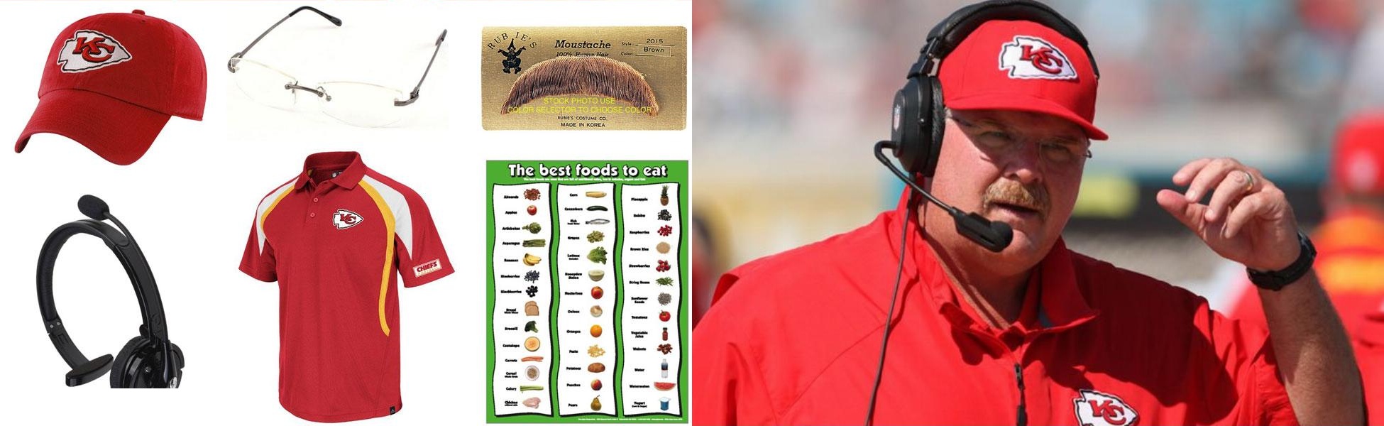 Andy Reid DIY Costume Guide