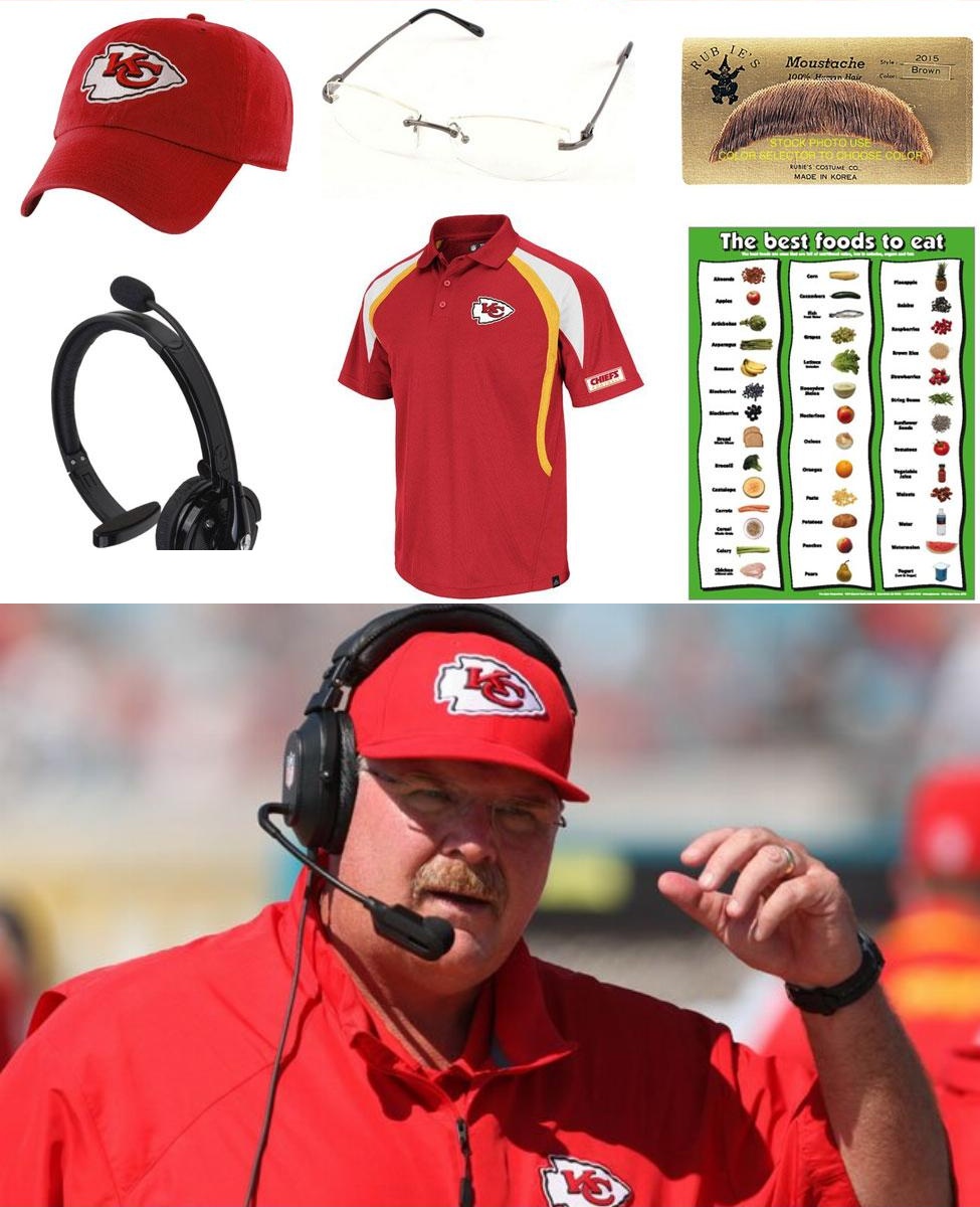 Andy Reid DIY Costume Guide