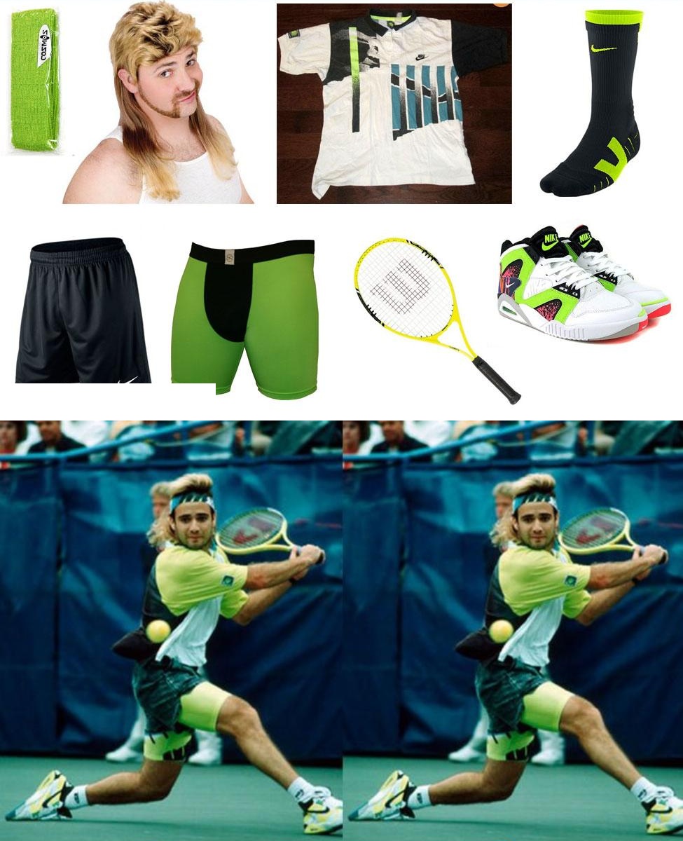 Andre Agassi DIY Costume Guide